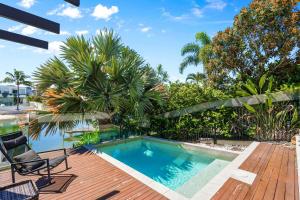 Wanderlust heated pool rooftop deck