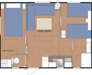 ZEcamping 4 animé animaux acceptés avec piscine couverte et bar