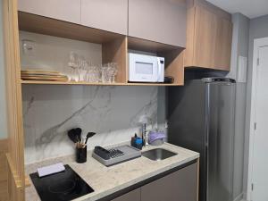 Studio Completo com Piscina Ao lado do Allianz Parque