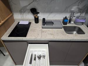 Studio Completo com Piscina Ao lado do Allianz Parque