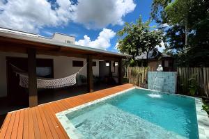 Casa Bali em Bonito Mato Grosso do Sul Linda decoração com piscina