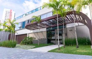 Studio moderno com ar-condicionado, Wi-Fi rápido, cozinha completa e check-in fácil