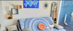 MOM Blue Paradise Front De Mer 3 étoiles 61 m2 CAPDiem 3 Clim - Idéal pr un Séjour de 15j ou plus ! Wifi, lit 160 - 4è Ascenseur, Parking, Piscine, Pétanque, Ping-pong - Pistes cyclables - Golf & Tennis à 10 mn