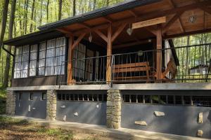 Chaty U ježka - Vranovská přehrada