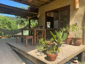 Casa Bromélia - Bioconstrução em Ubatuba