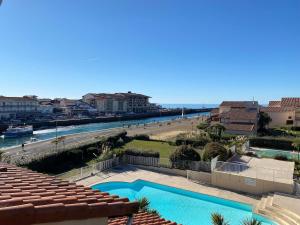 Appartement avec vue océan, Piscine et tennis
