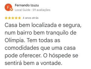 JBF 3 Casa de Temporada à partir de 3 diárias