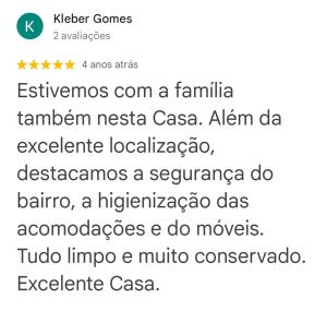 JBF 3 Casa de Temporada à partir de 3 diárias