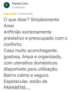 JBF 3 Casa de Temporada à partir de 3 diárias