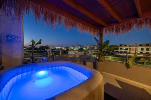 Coral Paradise Luxury Modern Family Villa with Jacuzzi, Pool View & Parking in Rhodes Island