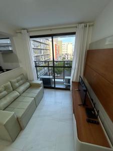 Melhores Flats - 2 quartos, 1 suíte, 350m do mar