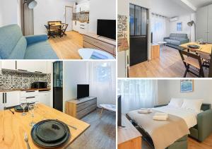 Studio rénové avec parking privé et plage