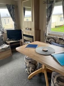 Caravan at the seaside