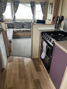 Caravan at the seaside