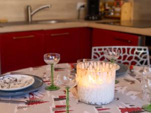 Studio cabine tout confort pour 4, terrasse sud-ouest - FR-1-263-555