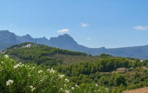 Beautiful 3 bedroom villa with heated private pool and mountain views