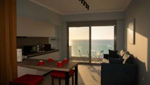 Coastal Modern Studio in Charaki Facing the Sea