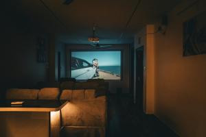 Zythum Jacuzzi Roof Top Movie Room by Homeyhuts
