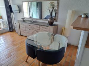 Plein Sud, Studio vue mer, parking, clim