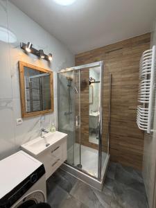 New cozy apartment in a gated complex in Wola