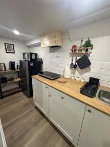 Cozy Basement Studio with Private Bathroom and Kitchen