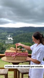 Chalé Alto do Morro 2 - conforto e vista deslumbrante