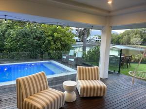 Lagoon Front Luxury Home