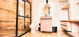 Glamping Pantano de Vargas con fogata y parrilla privado