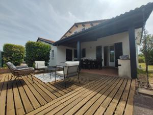 Villa Landaise et sa grande piscine