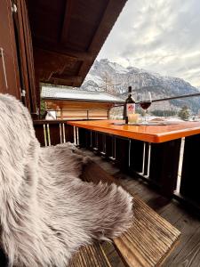 Chalet Spatz Loft with Sauna Kandersteg Oeschinen Lake