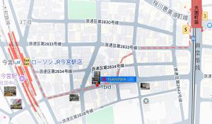 오사카 Namba, 2-minute walk from Imamiya Station on the JR line, 6-minute walk from Daikokucho Station on t 숙소 객실