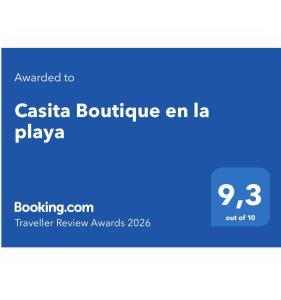Casita Boutique en la playa