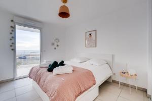 Valras-Loc Archipel Capri Balcon sur la Mer