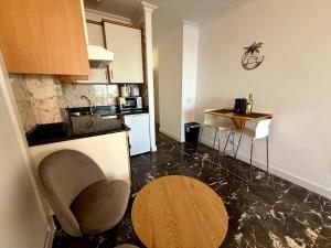 Oceanfront apartment in Los Gigantes, Buenavista Park