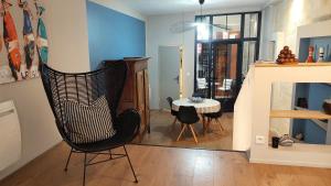 Appartement de charme, multi-niveaux - Jardin Public