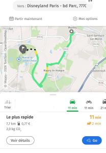 New apartment 10 min Disneyland Paris 5 pers,idéal family, climatisation