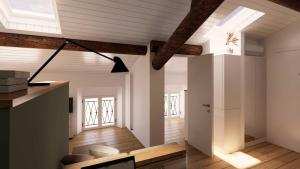 Splendida Mansarda Via Solferino in Brera