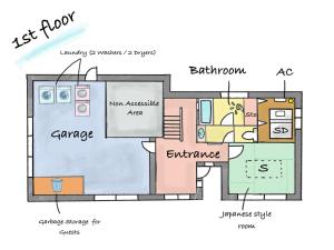 Entire 3 Story house in Hakata