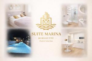 Suite Marina Borghetto BILOCALE 2 letti matrimoniali POOL E PARCHEGGIO INCLUSO