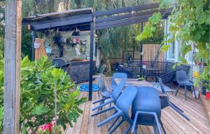 Awesome Home In Dalby With Sauna