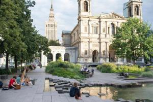 Warsaw Soul & Skyline, 3-Room Apartment in City Heart - Panoramic View