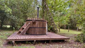 Cabaña en parcela con Tinaja - Puertas del Bosque