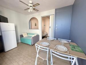 Studio cabine confortable pour 4 pers, accès plage, parking sécurisé - FR-1-529-87