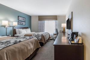 Queen Room with Two Queen Beds - Non-Smoking room in Sleep Inn & Suites O'Fallon MO - Technology Drive
