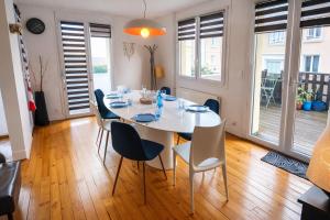 Maison face à la mer avec la Plage à 50 m & Parking privé