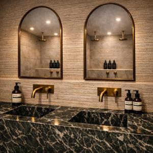 Designer Wellness Penthouse with Riverfront Terrace