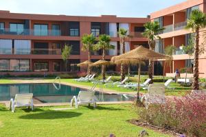 Marrakech Luxury 2BR Pool View and Terrace for Remote Work