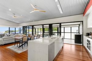 Stunning Ocean-View Home, Walk to Village & Beach