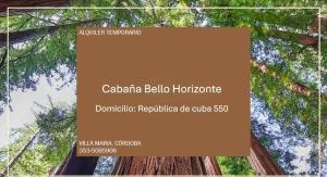 Cabaña Villa María