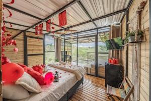 Glamping con vista de lujo